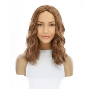 14" Emerald Silk Top Topper Strawberry Blonde Wavy