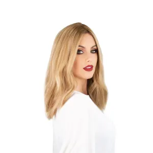 19" Nicole Silk Top Wig Ash Blonde