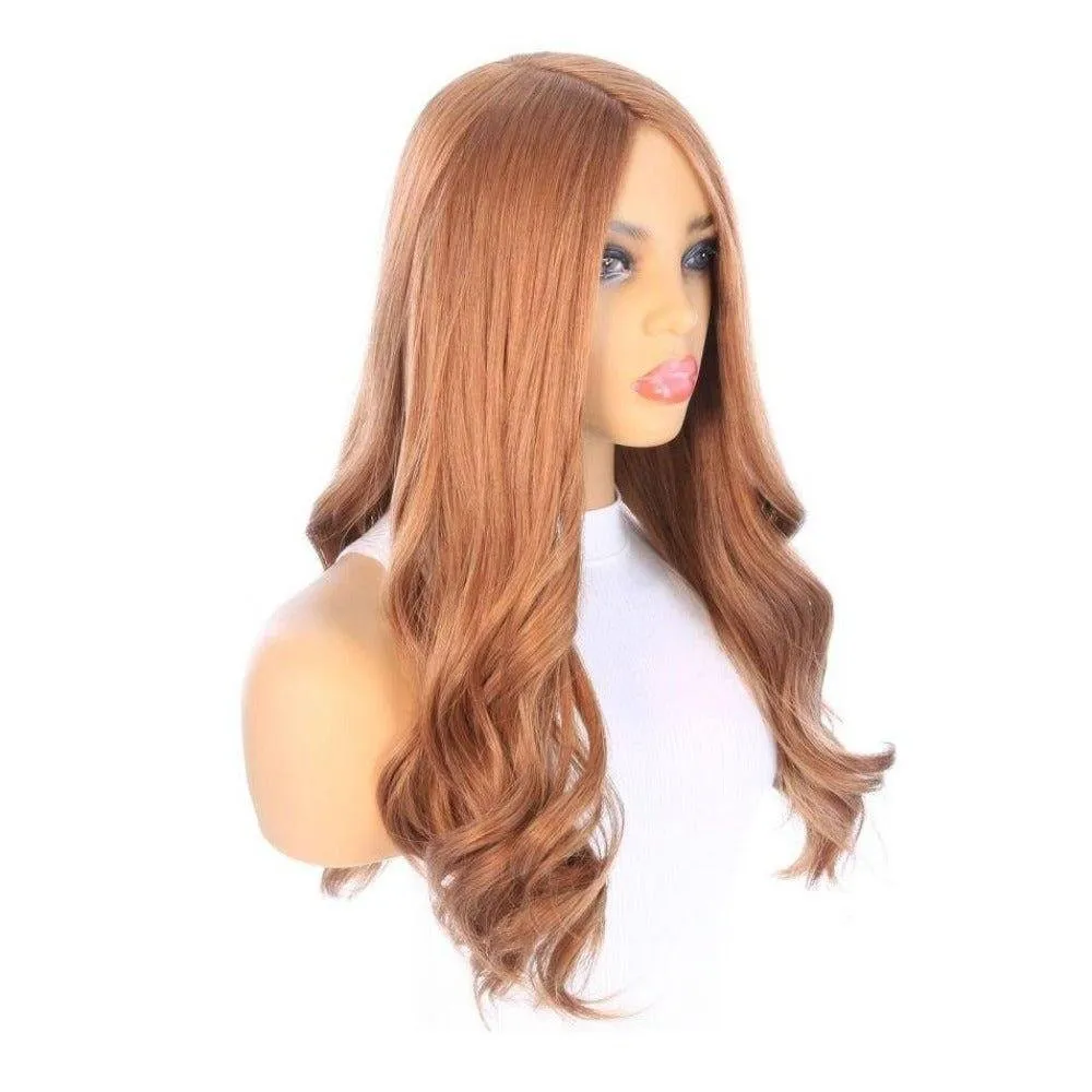 24" Gisele Silk Top Wig Strawberry Blonde