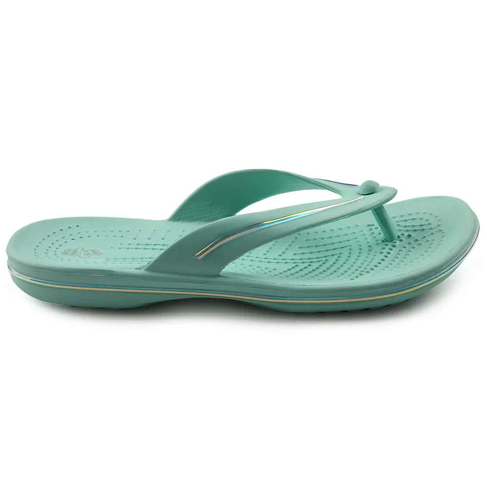 A-HA Sea Green Casual Slipper For Women MINY By Liberty