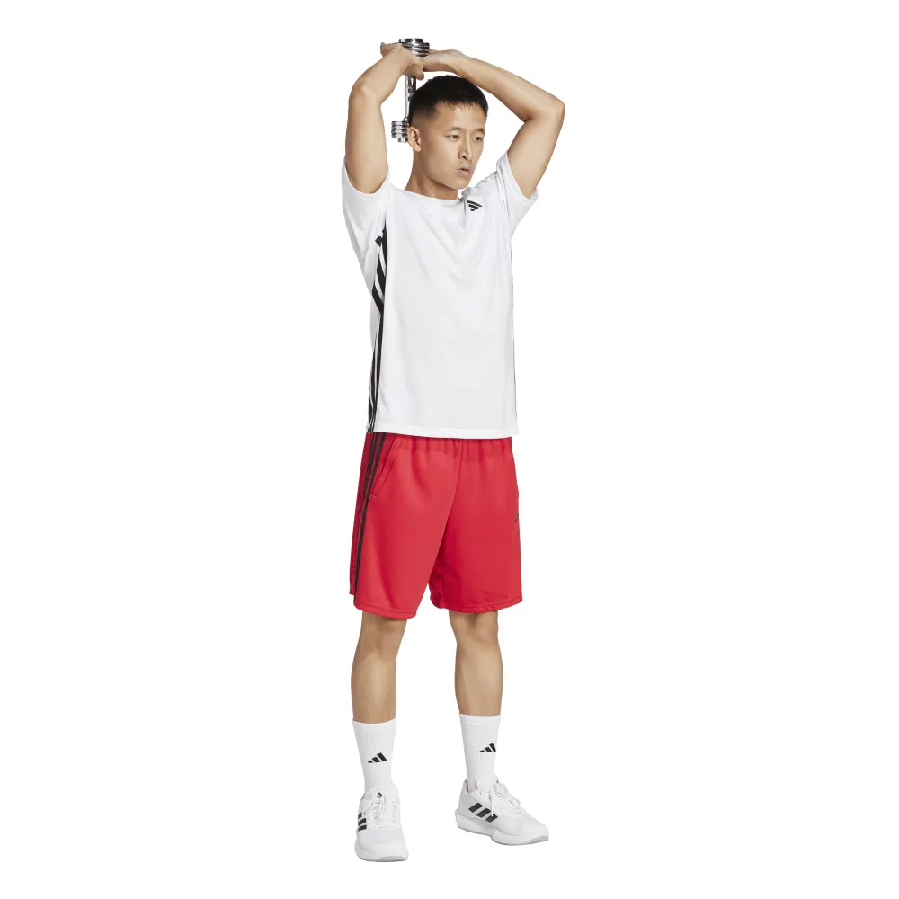 adidas Train Essentials Training Feelready 3-Stripes Men's Tee