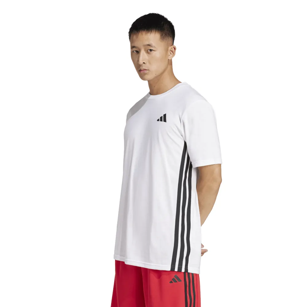 adidas Train Essentials Training Feelready 3-Stripes Men's Tee