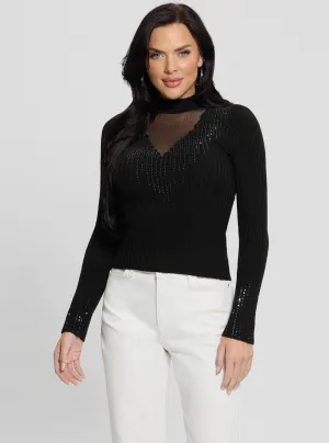 Black Alice Knit Top