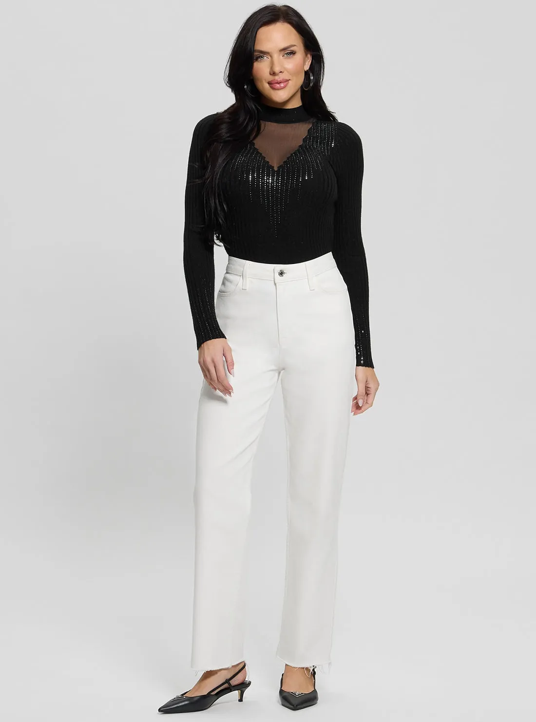 Black Alice Knit Top