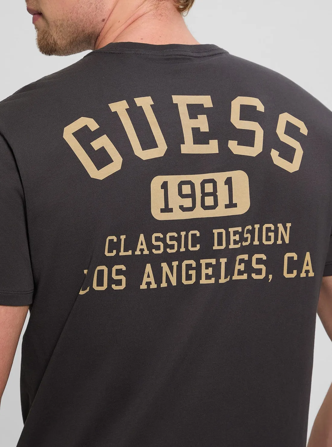 Black Classic Collegiate T-Shirt
