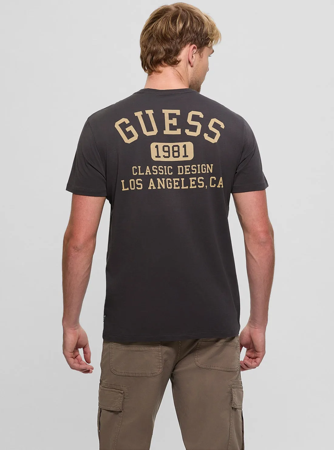 Black Classic Collegiate T-Shirt