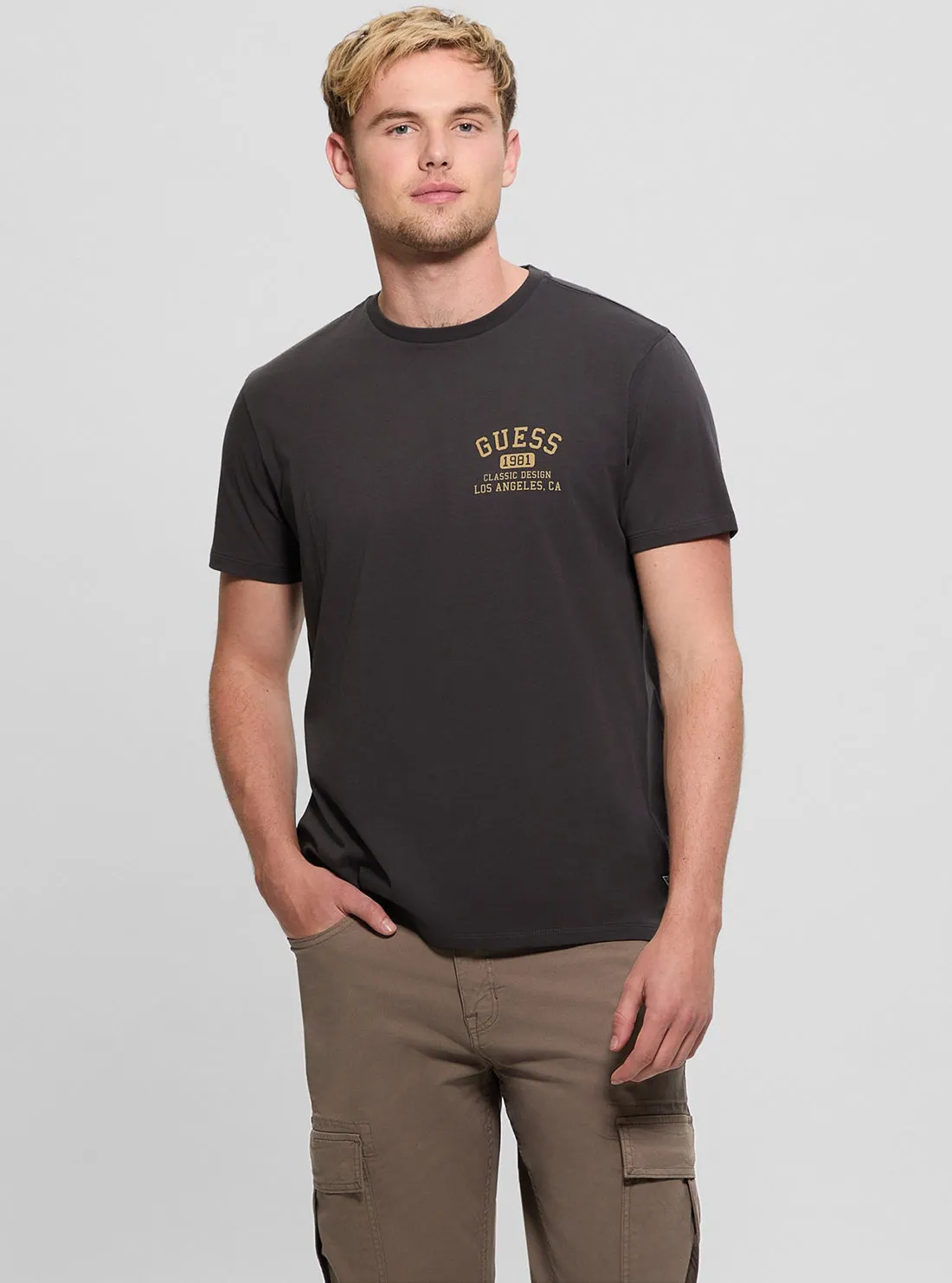 Black Classic Collegiate T-Shirt