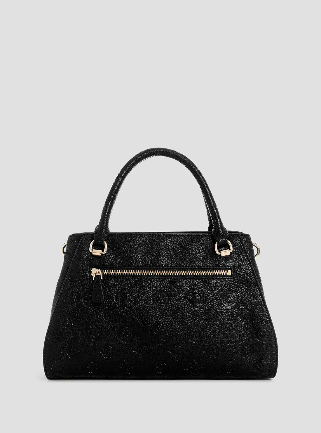 Black Cresidia Luxury Satchel Bag