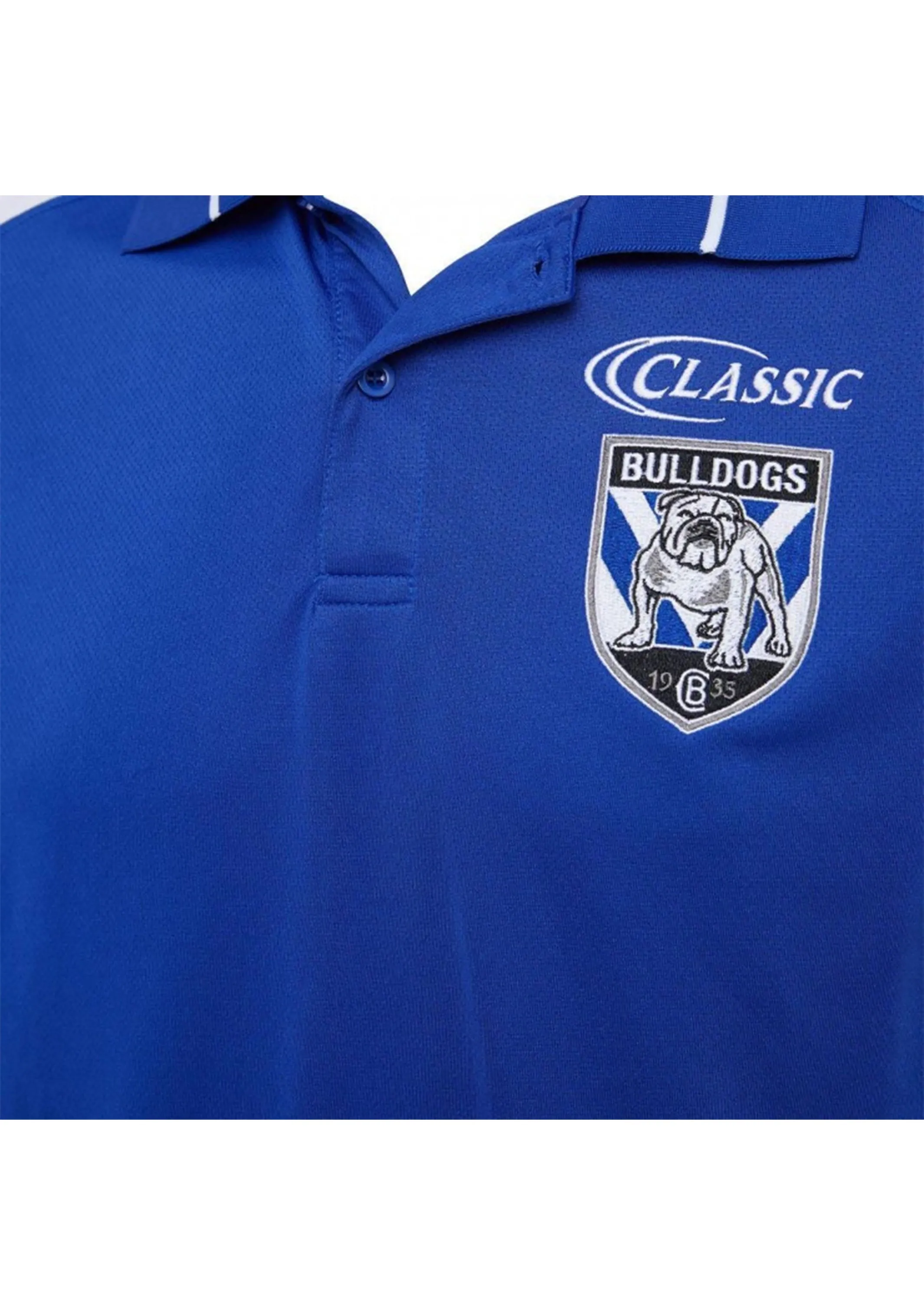 Canterbury-Bankstown Bulldogs 2020 Mens Media Polo <BR> BR20MP1