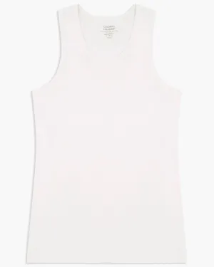 Colorful Standard Organic Rib Tank Top - Optical White