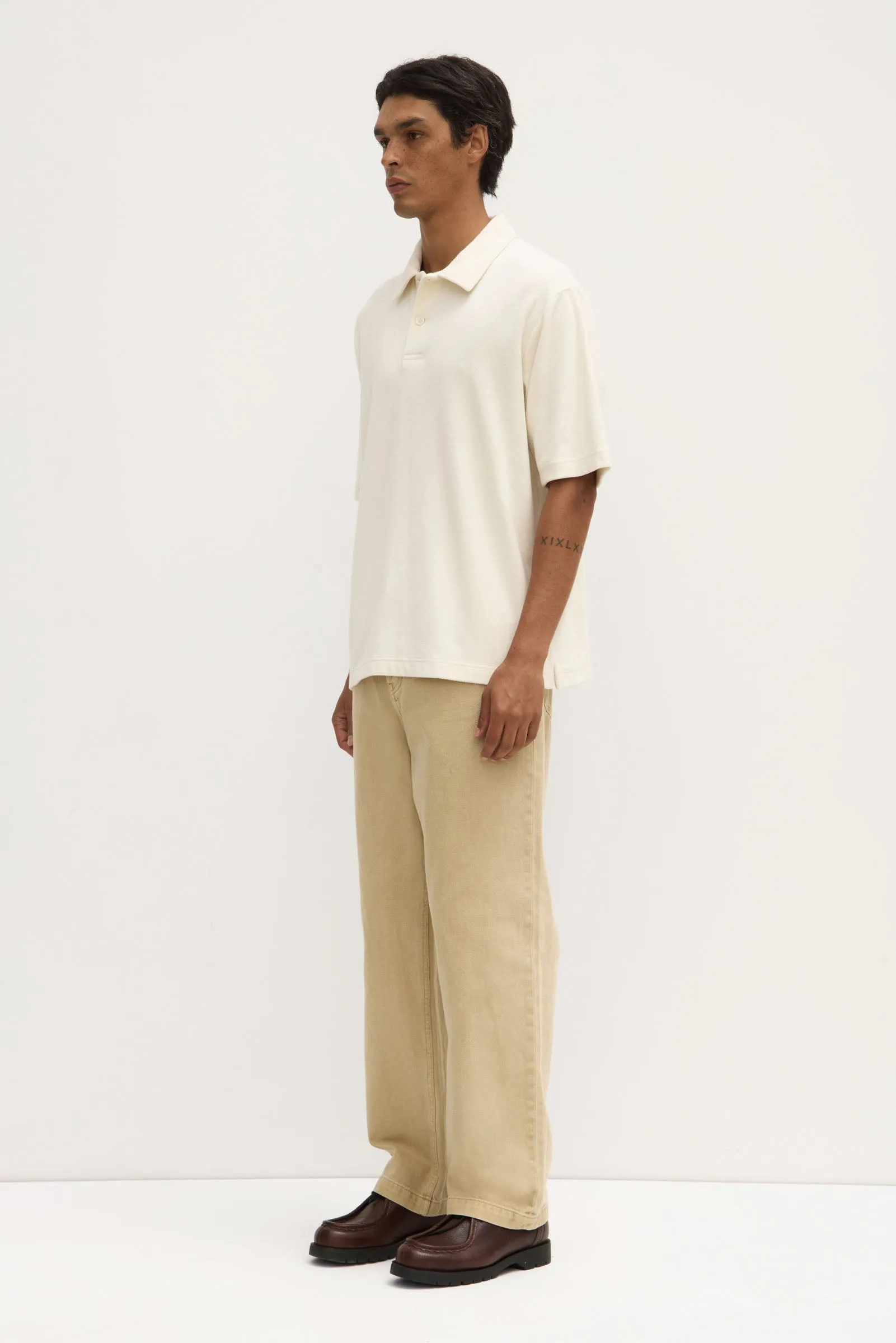 Cotton Terry Polo