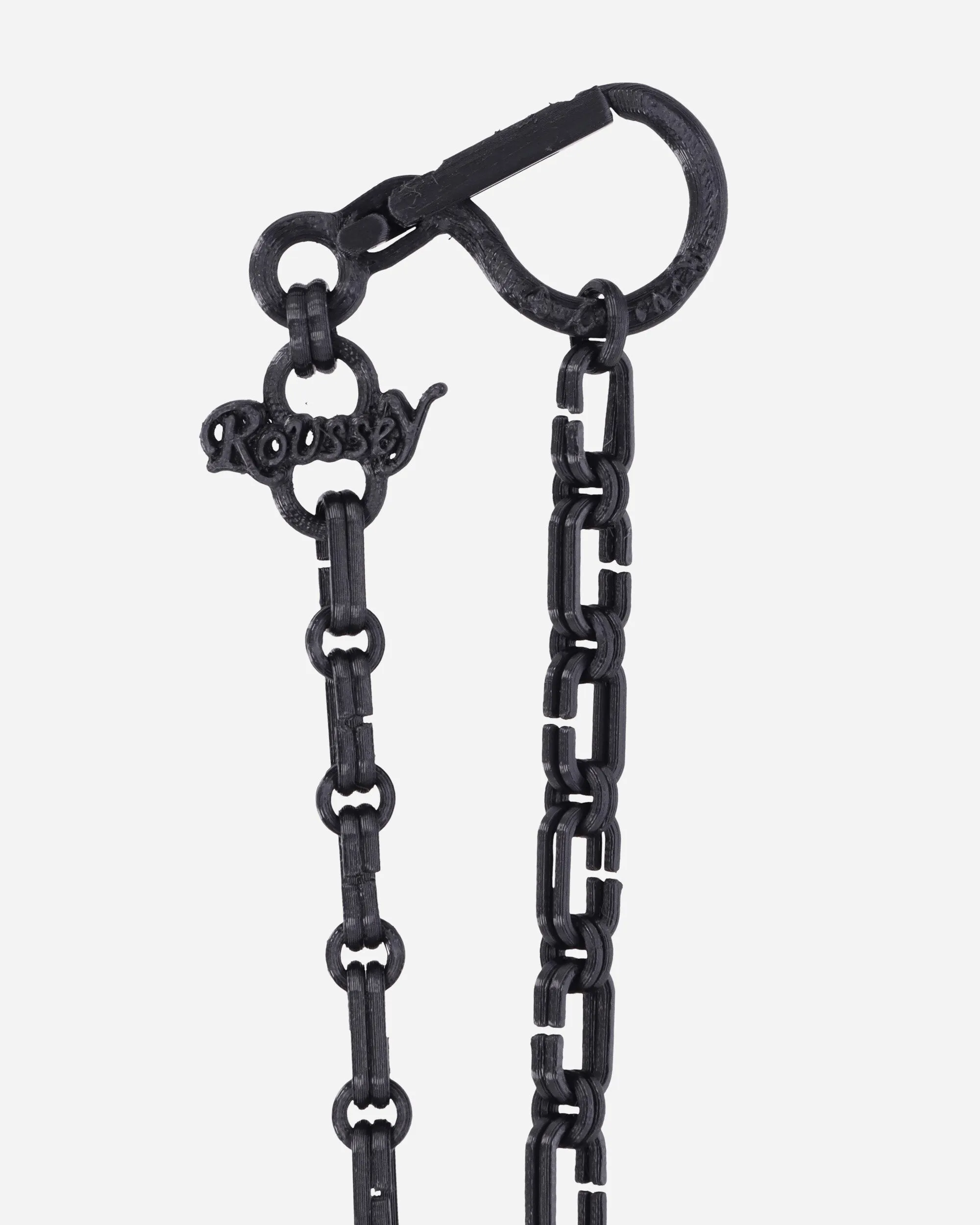Crush Pendant Necklace Black