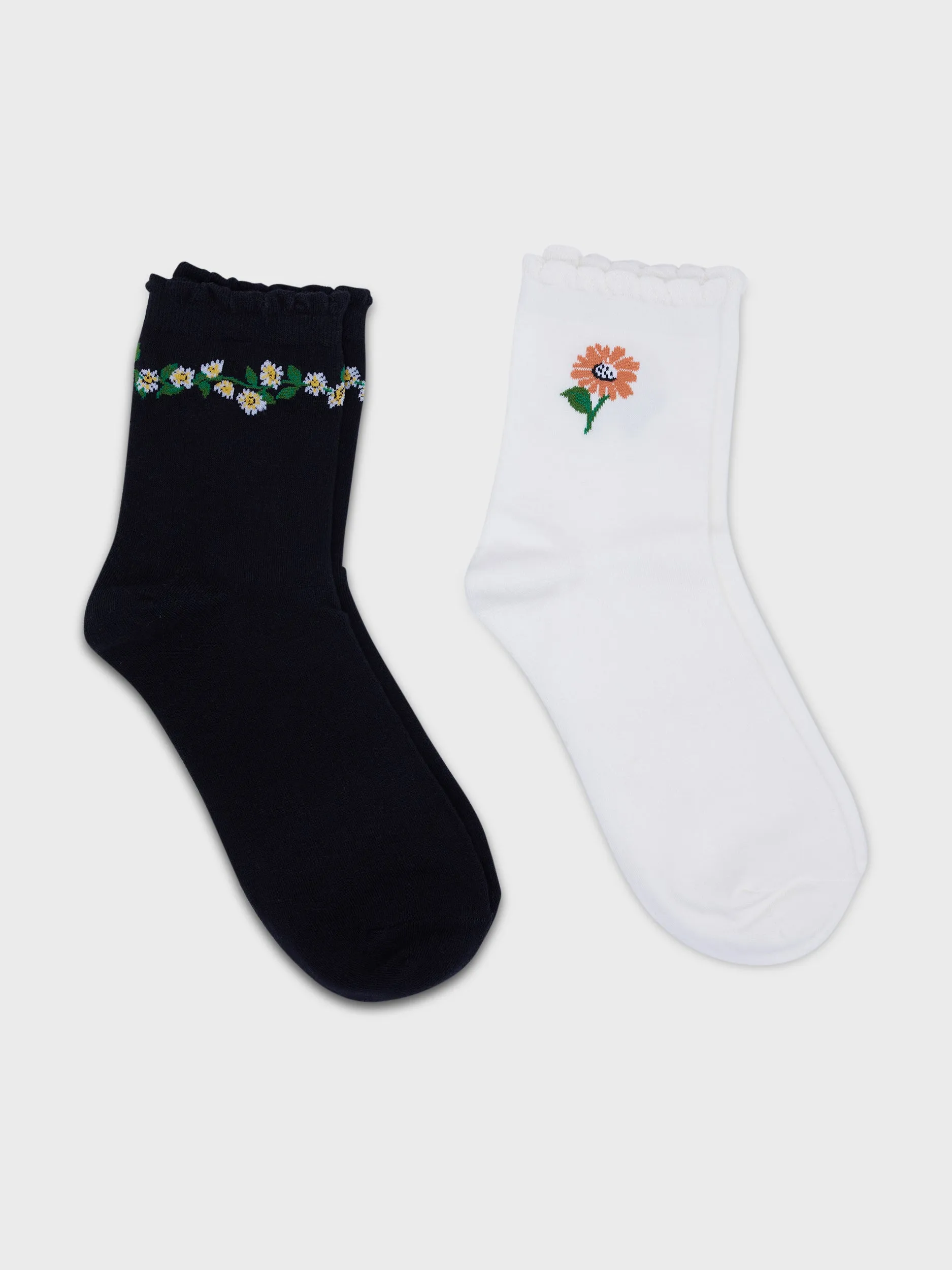 Daisy Chain Sock 2 pack