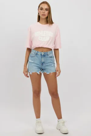 Denim Mom Shorts High Rise