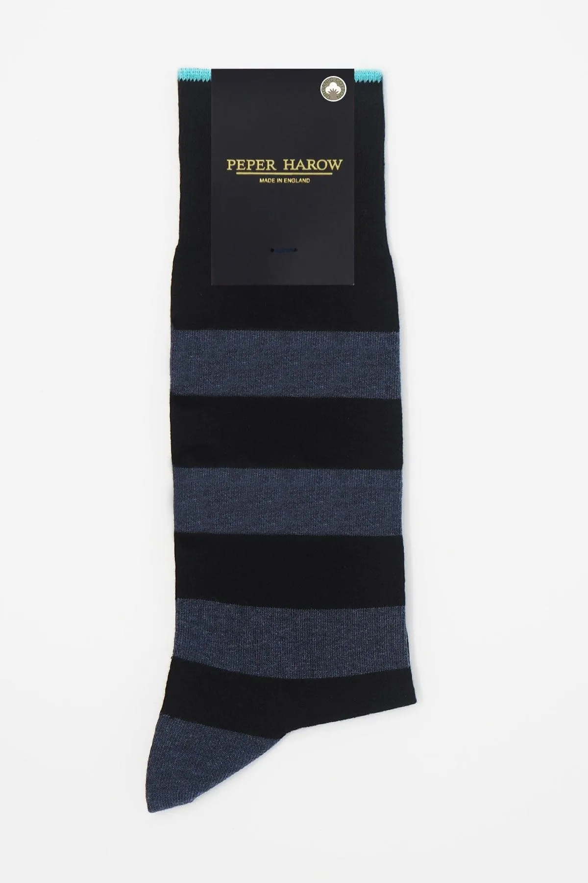 Equilibrium Men's Organic Cotton Socks | Black