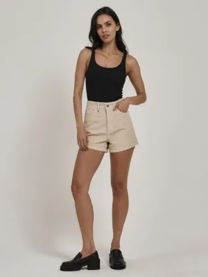 Erica Cord Short - Soft Tan