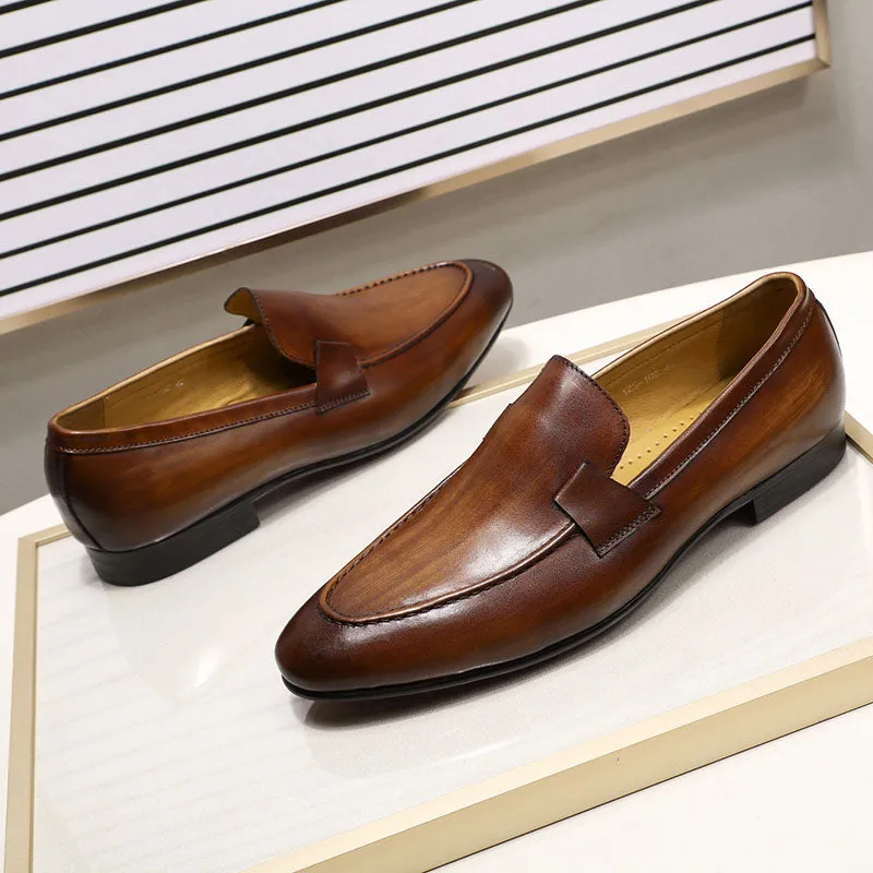 Fashion Mens Business Loafers