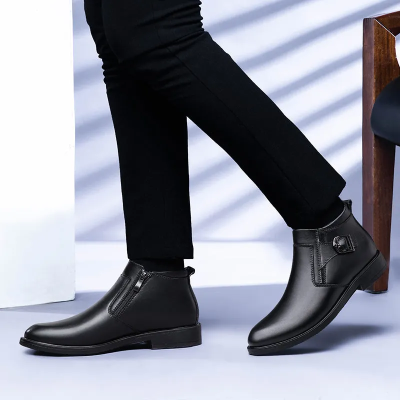 Fashion Thick Sole Ankle Boots