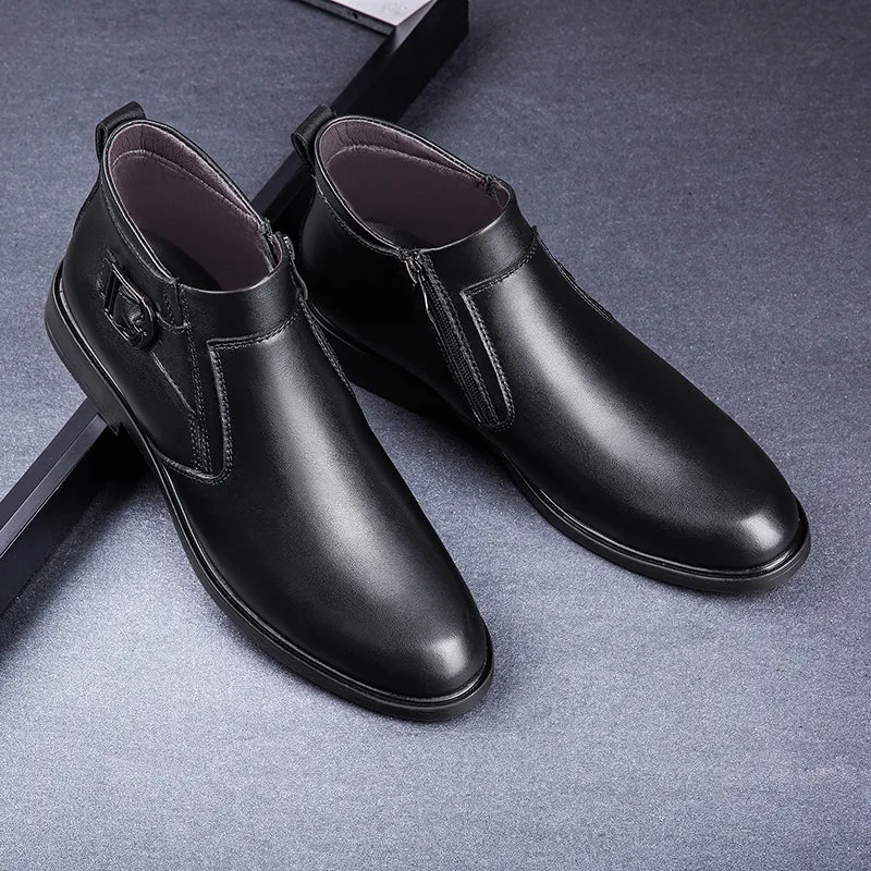 Fashion Thick Sole Ankle Boots