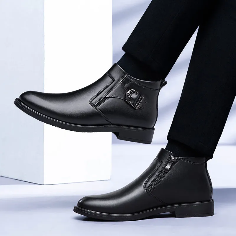 Fashion Thick Sole Ankle Boots