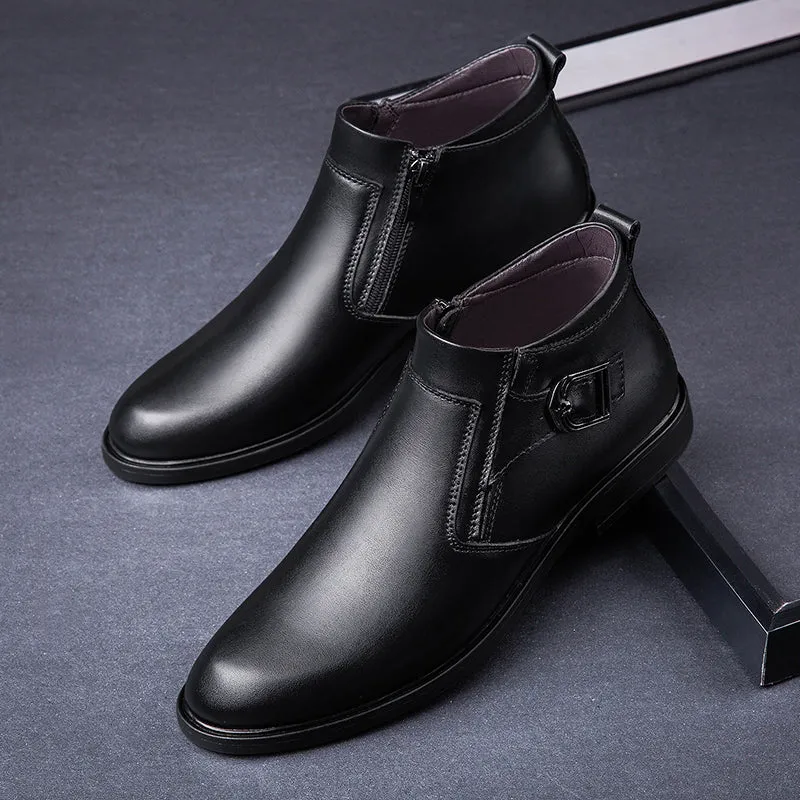 Fashion Thick Sole Ankle Boots