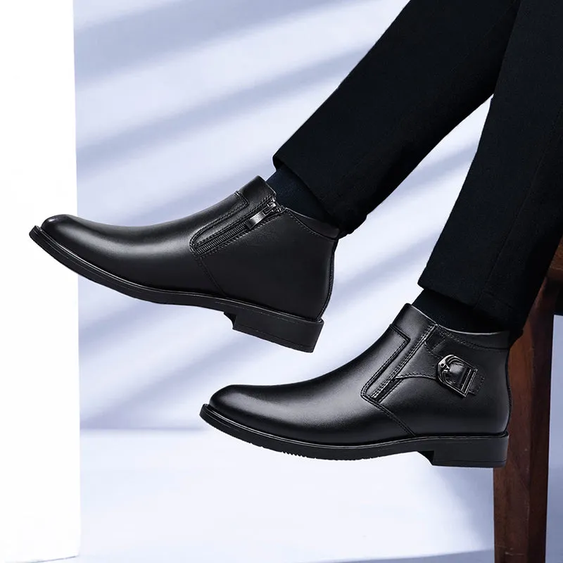 Fashion Thick Sole Ankle Boots