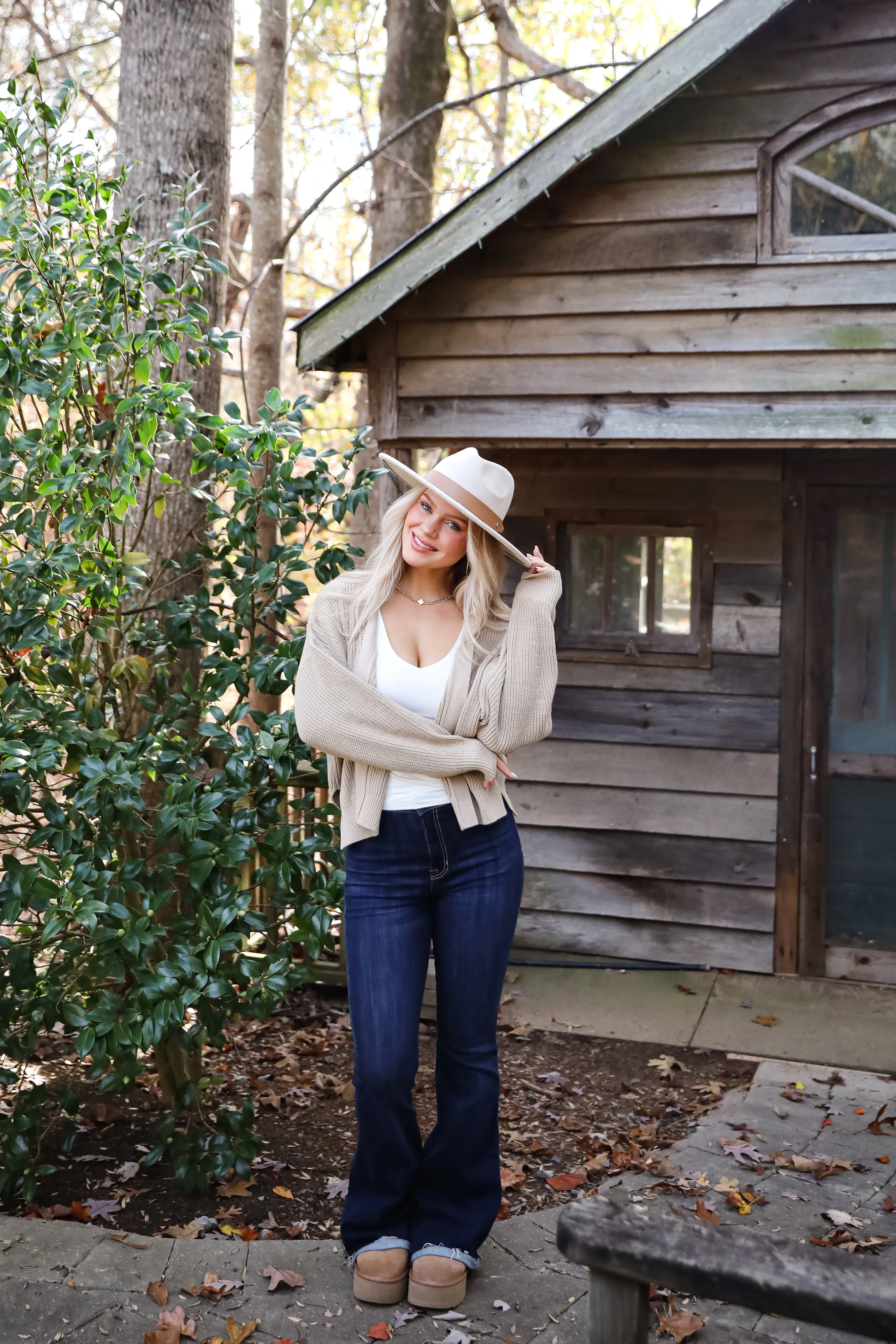 FINAL SALE - Completely Cozy Beige Sweater Cardigan