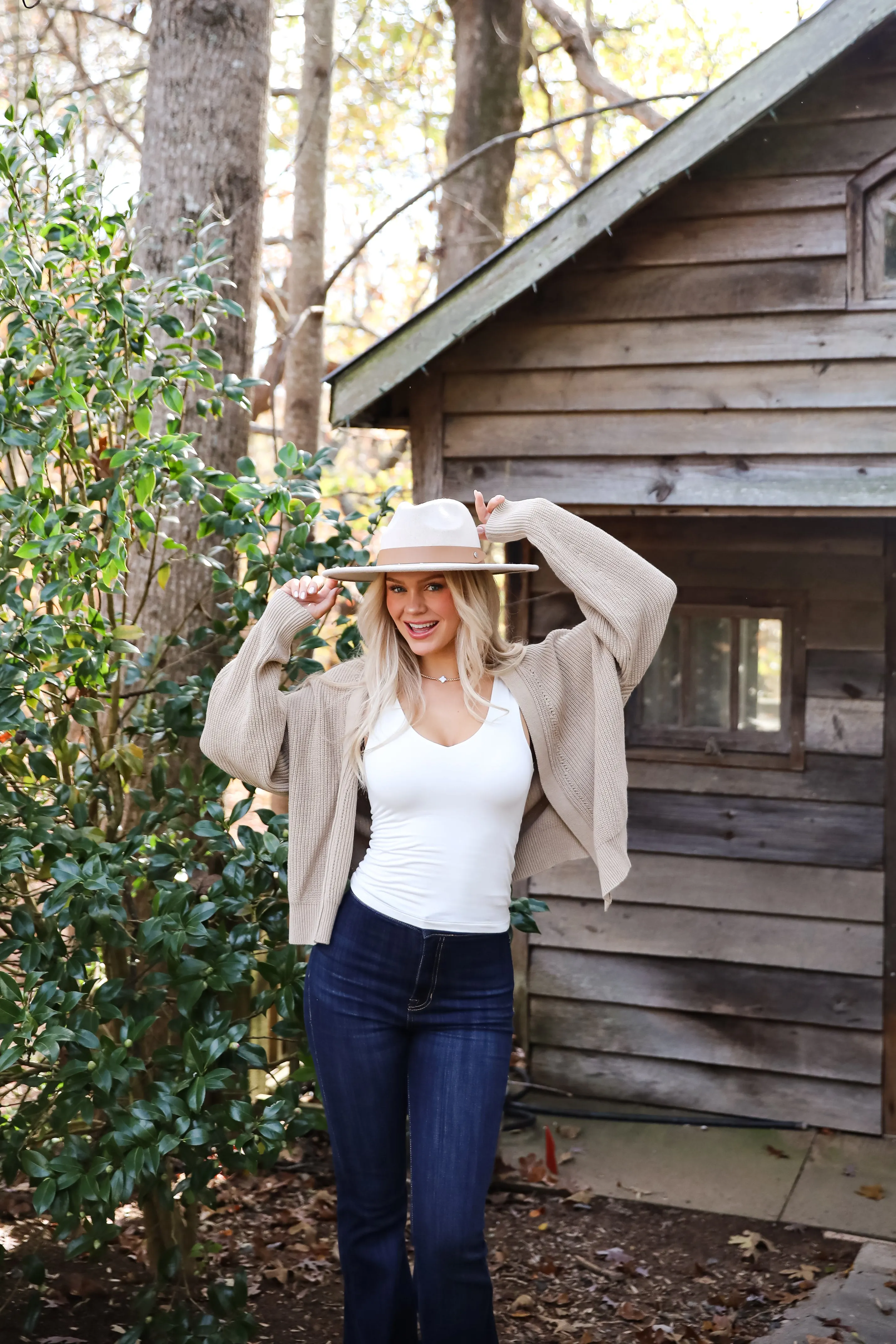 FINAL SALE - Completely Cozy Beige Sweater Cardigan