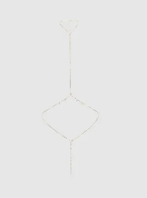 Gold Multi Charm Body Chain