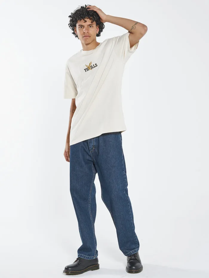 Golden Merch Fit Tee - Unbleached
