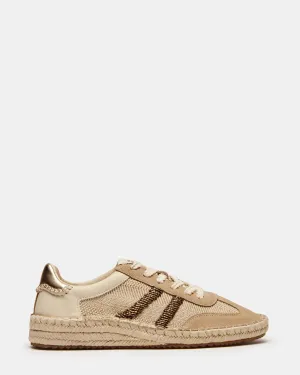 HUDSIN GOLD MULTI ESPADRILLE