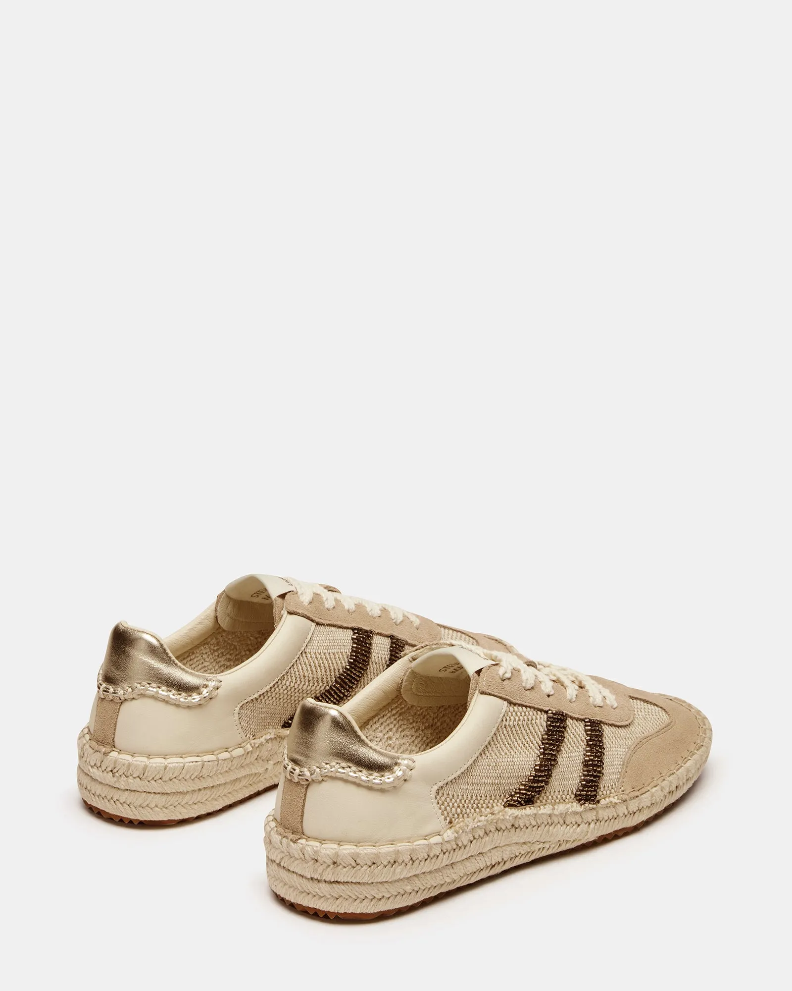 HUDSIN GOLD MULTI ESPADRILLE