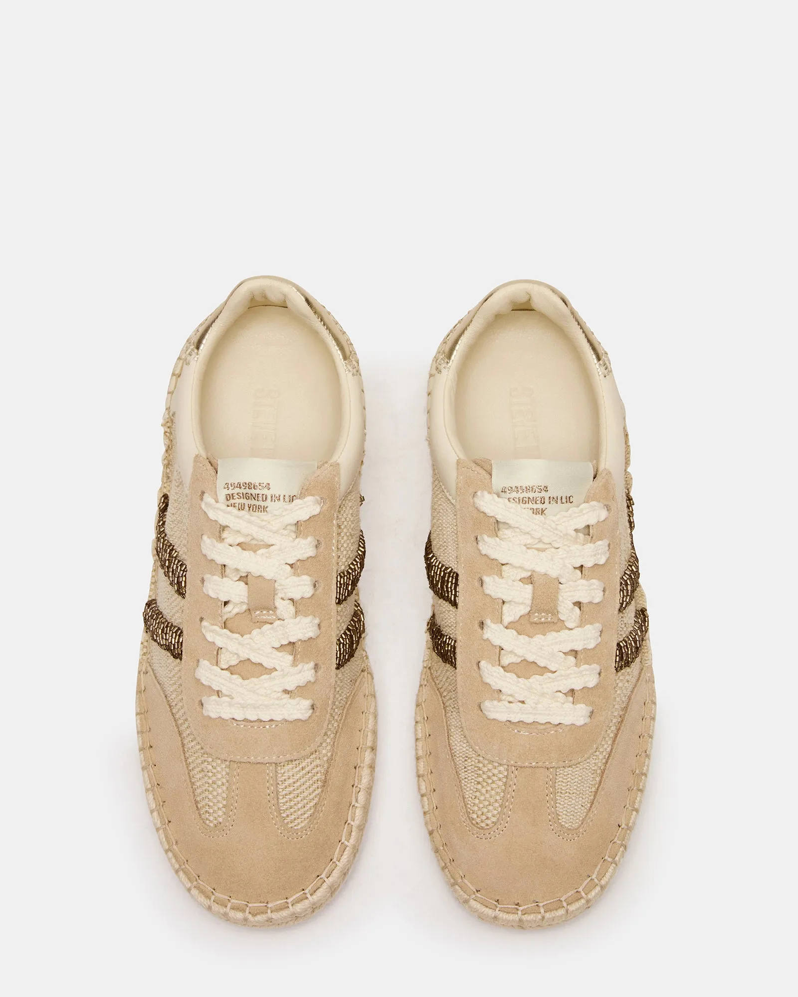 HUDSIN GOLD MULTI ESPADRILLE