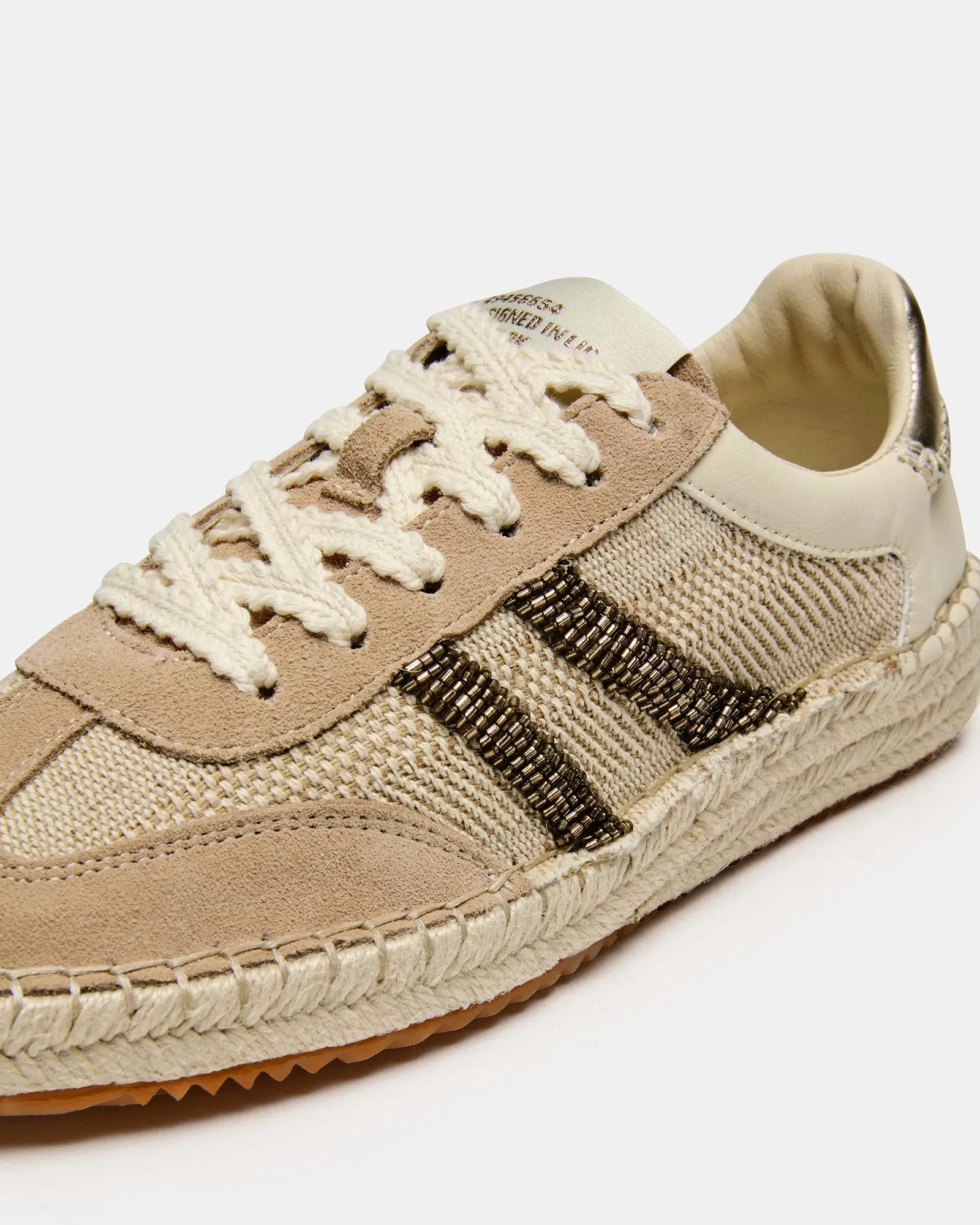 HUDSIN GOLD MULTI ESPADRILLE