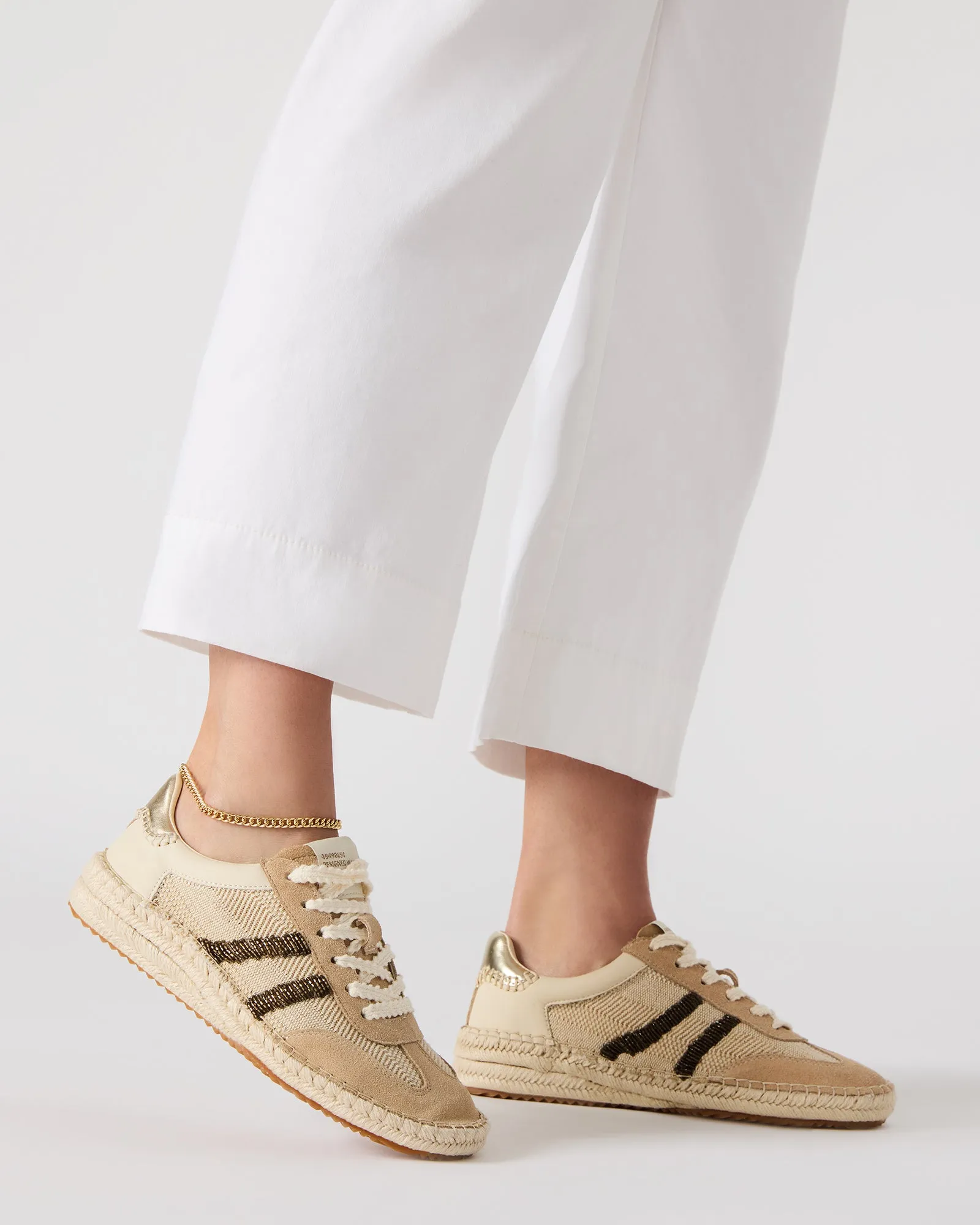 HUDSIN GOLD MULTI ESPADRILLE