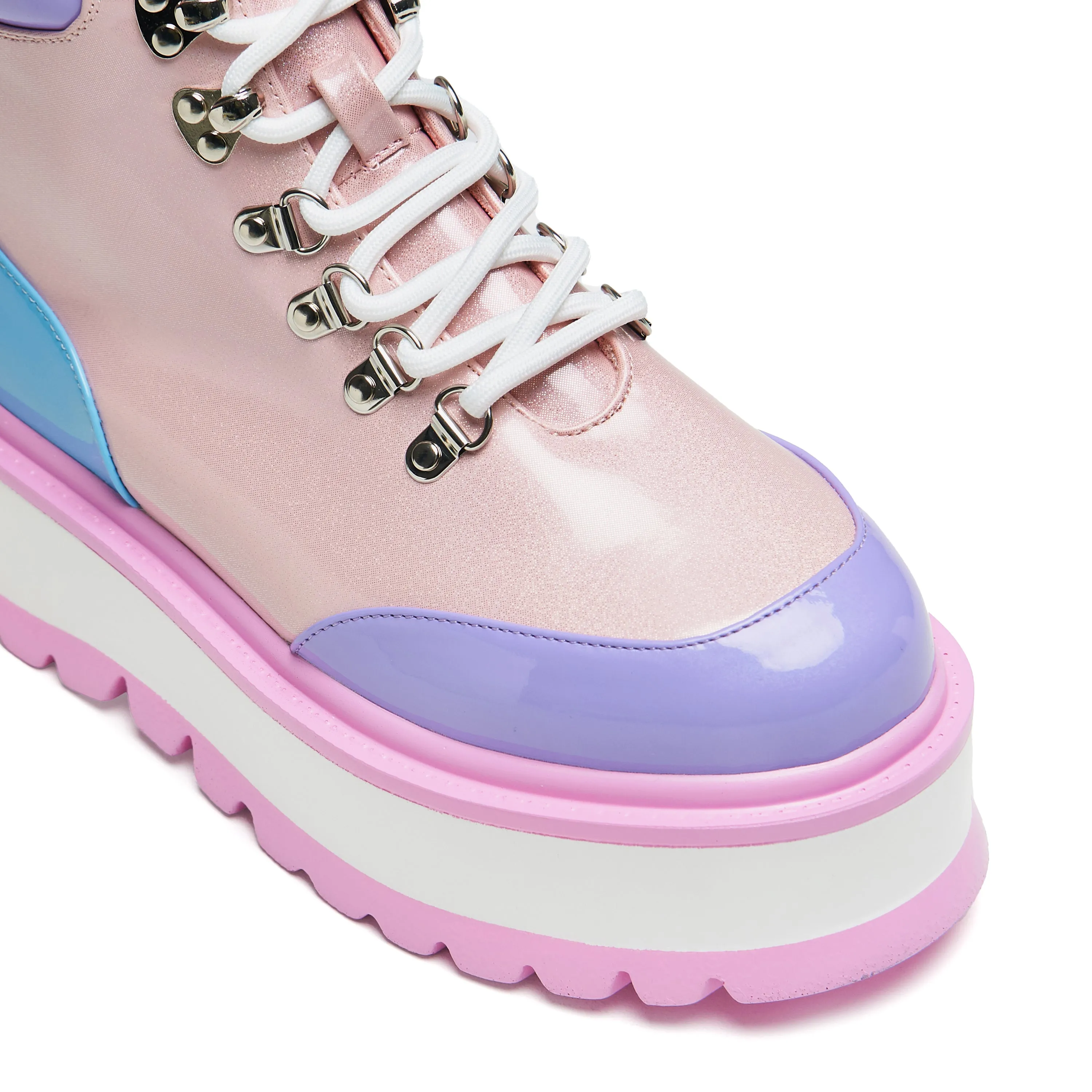 Kawaii Hydra Hi Shine Platform Boots