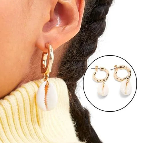 Korea Design Pearl Stud Earrings