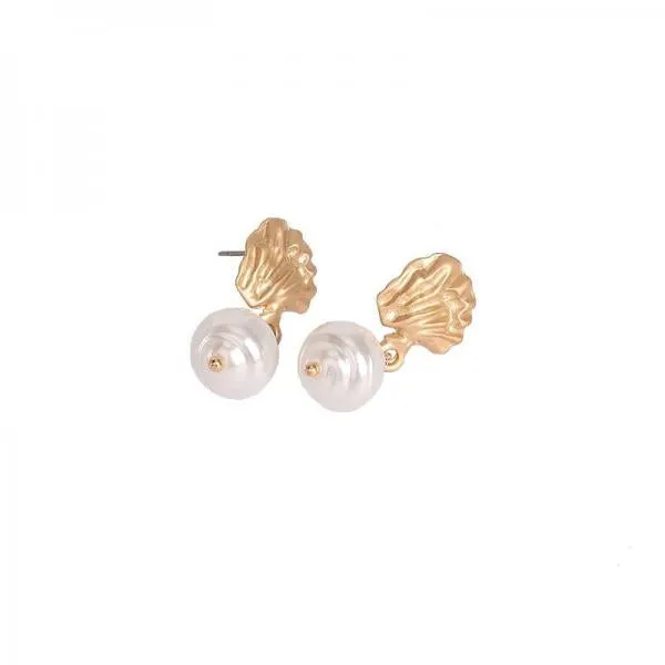 Korea Design Pearl Stud Earrings