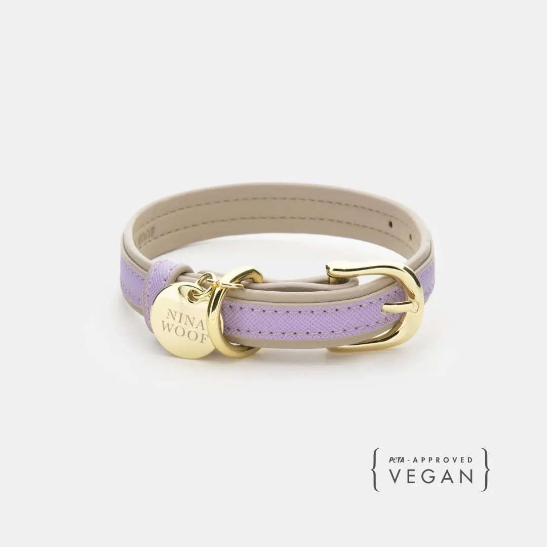 London Vegan Leather Dog Collar | Multiple Colours