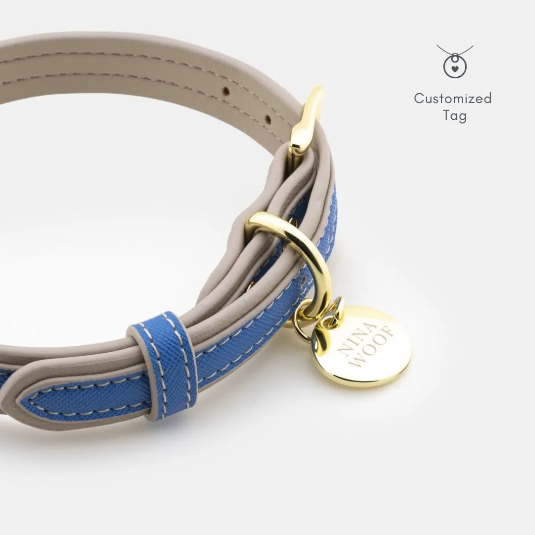 London Vegan Leather Dog Collar | Multiple Colours