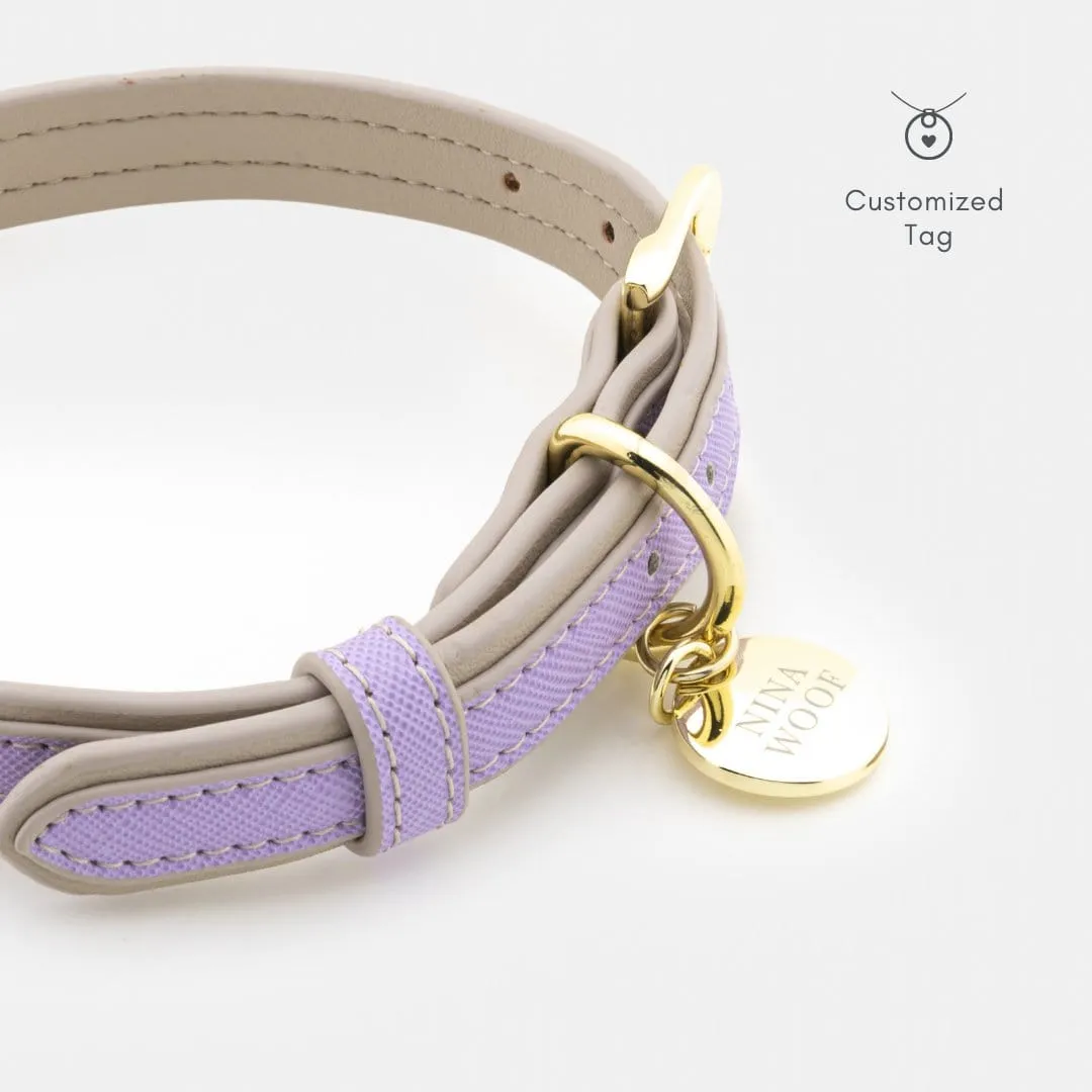 London Vegan Leather Dog Collar | Multiple Colours