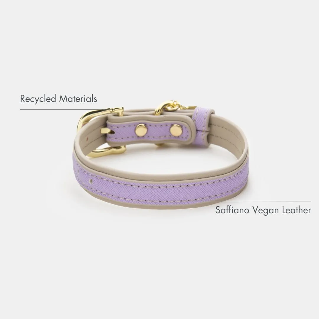 London Vegan Leather Dog Collar | Multiple Colours