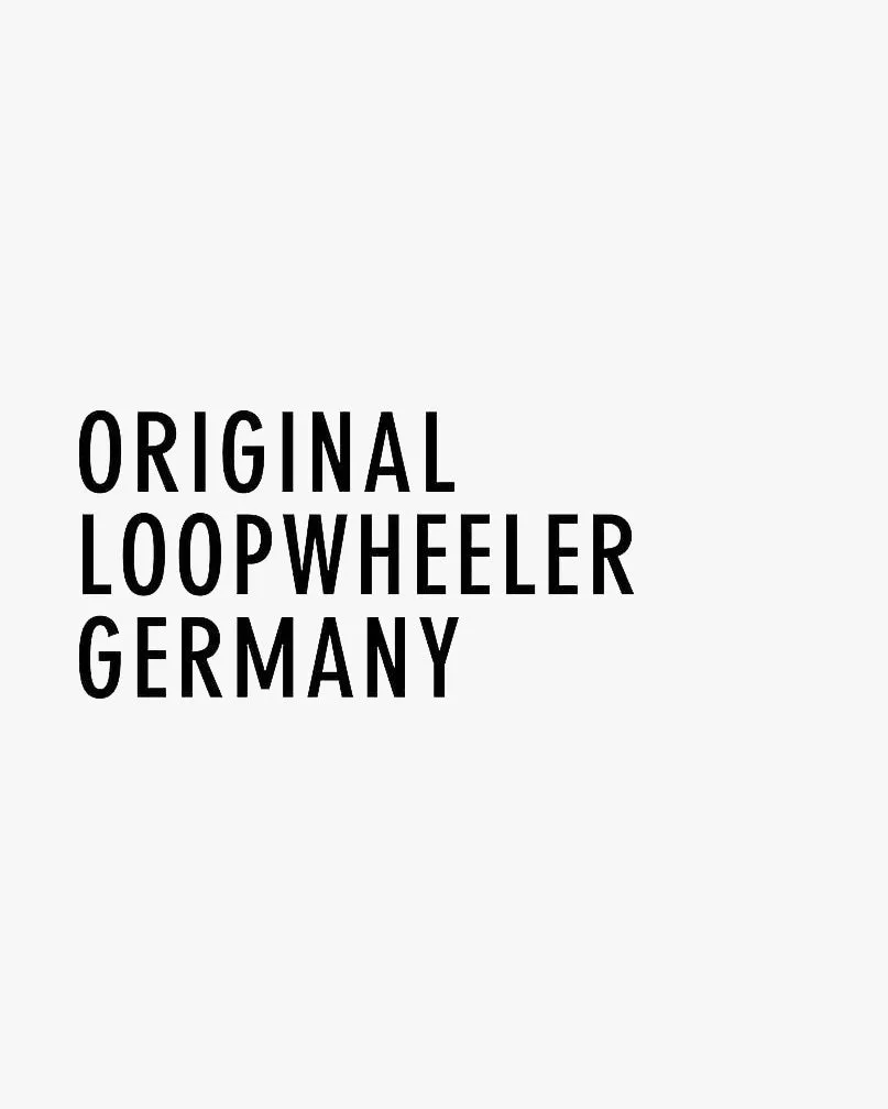 Merz b. Schwanen Good Originals 2S14 10.7oz Relaxed Fit Loopwheeled Heavy Tee - White