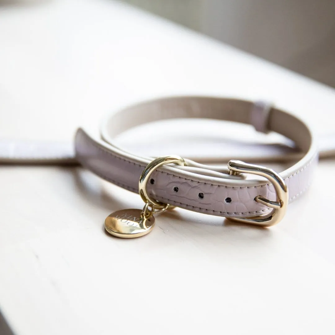 Milan Vegan Leather Dog Collar | Multiple Colours