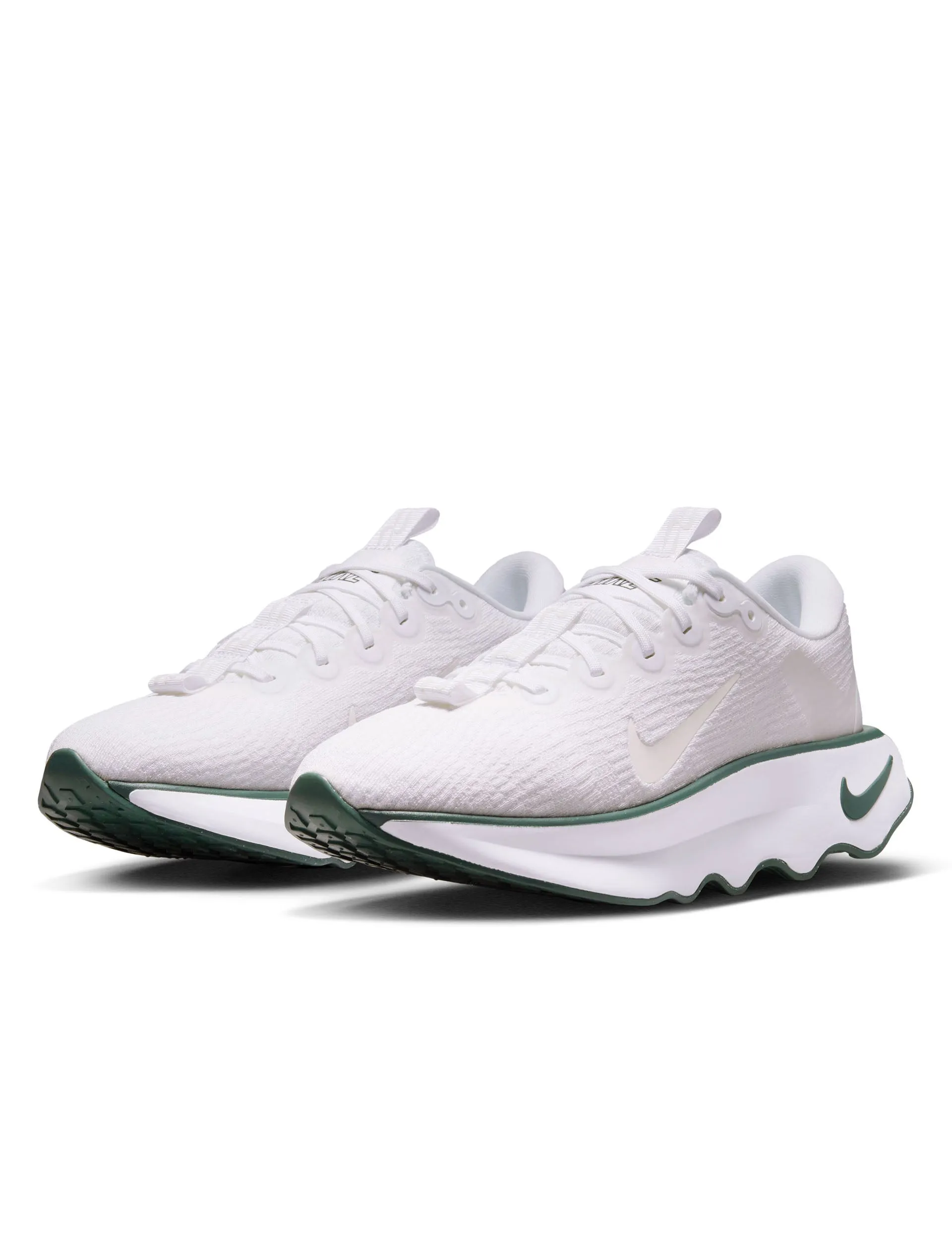 Motiva Shoes - White/Summit White/Vintage Green