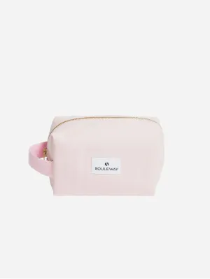 Natural Cotton Canvas Classic Washbag S | Blush Pink