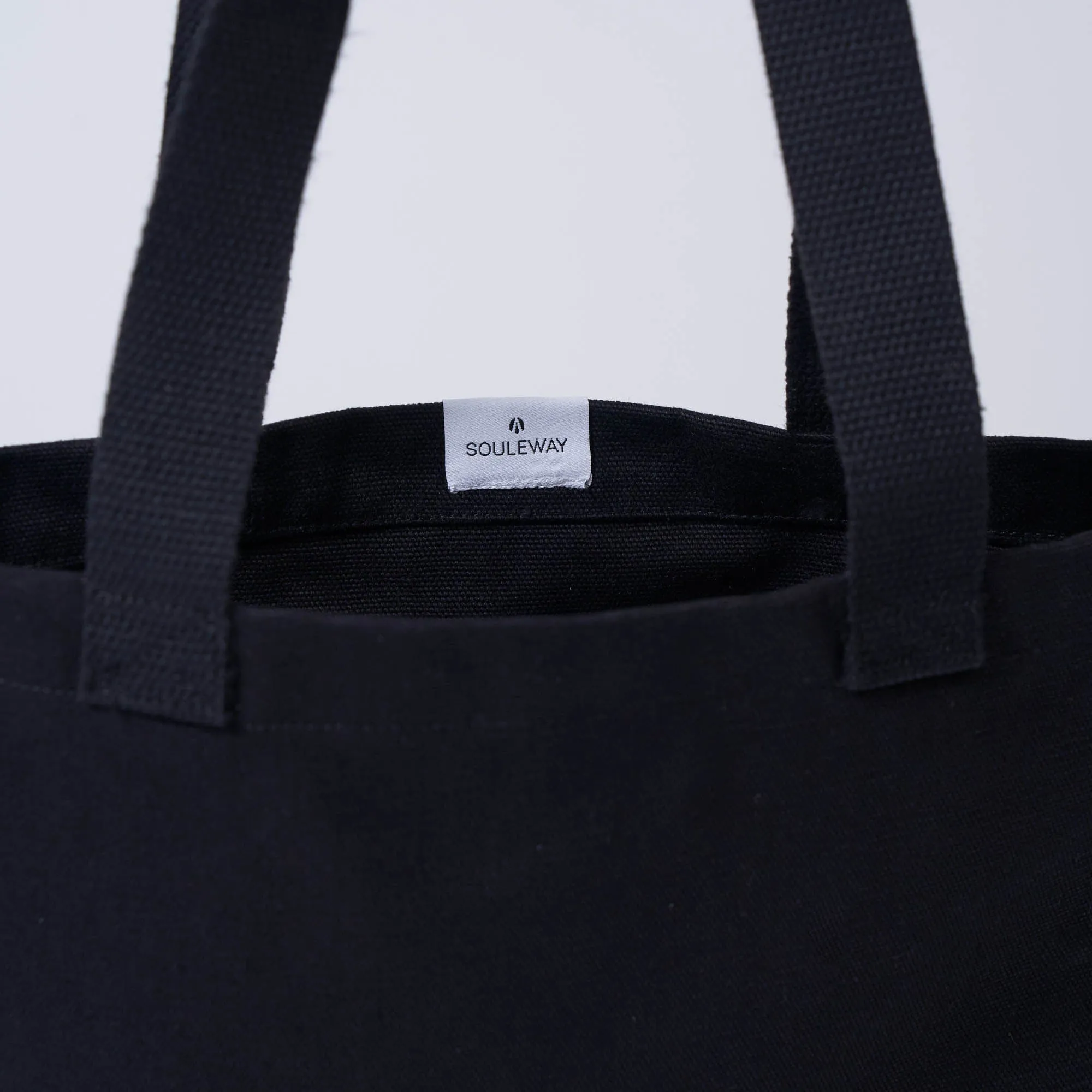 Natural Cotton Canvas Jute Bag | Black Pride Edition
