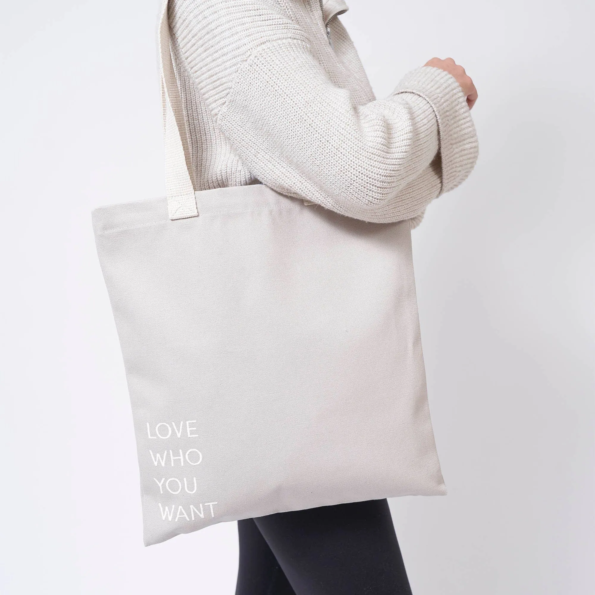 Natural Cotton Canvas Jute Bag | Desert Sand Pride Edition