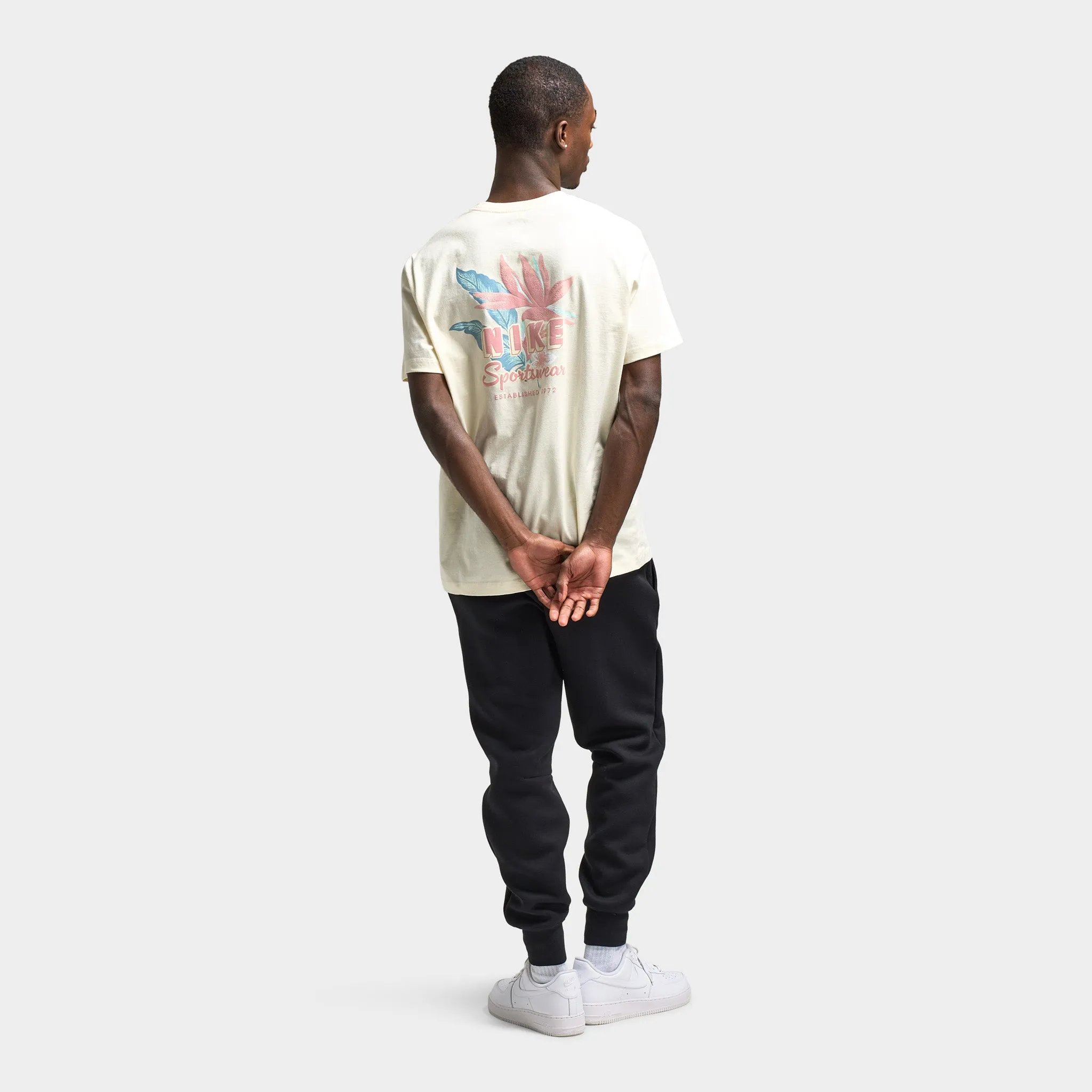 Nike Sportswear T-Shirt Sweet Coconut Milk / Denim Turq