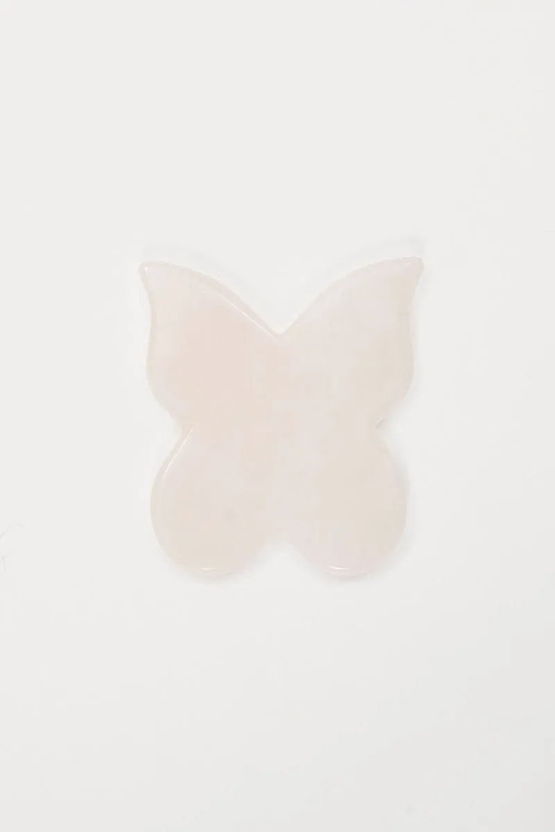 Pink Rose Quartz Gua Sha Facial Stone